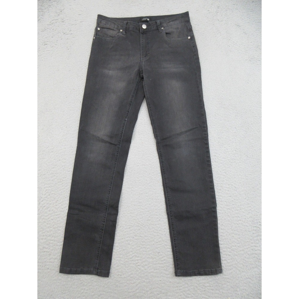 Joes Jeans Skinny Stretch Girls 14 Gray Charcoal Wash Mid Rise Minimalist Casual